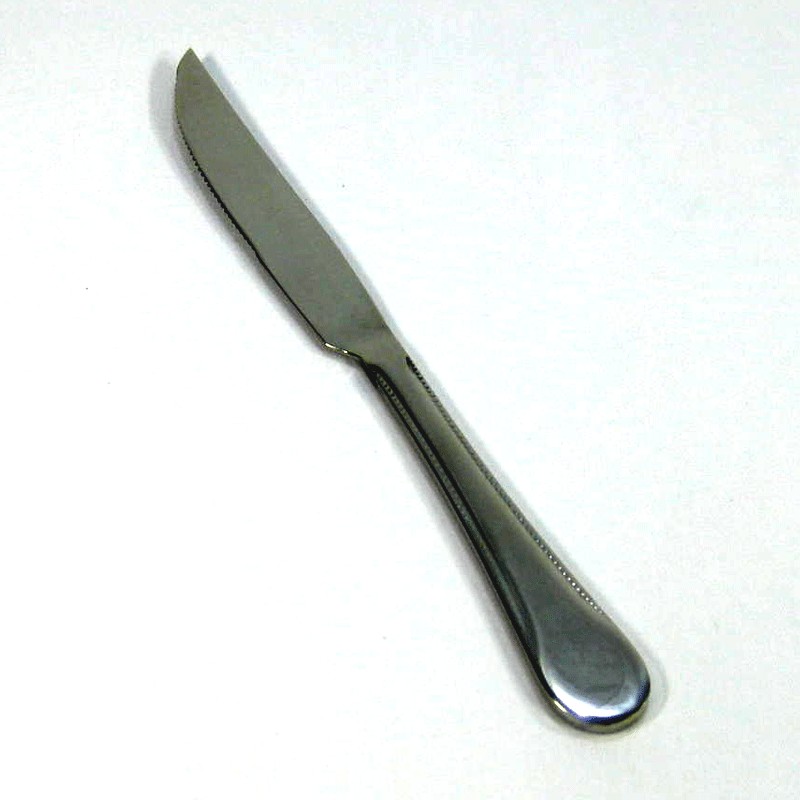 มีดเสต็กสเตนเลสปลายแหลม ลายไดอาน่า