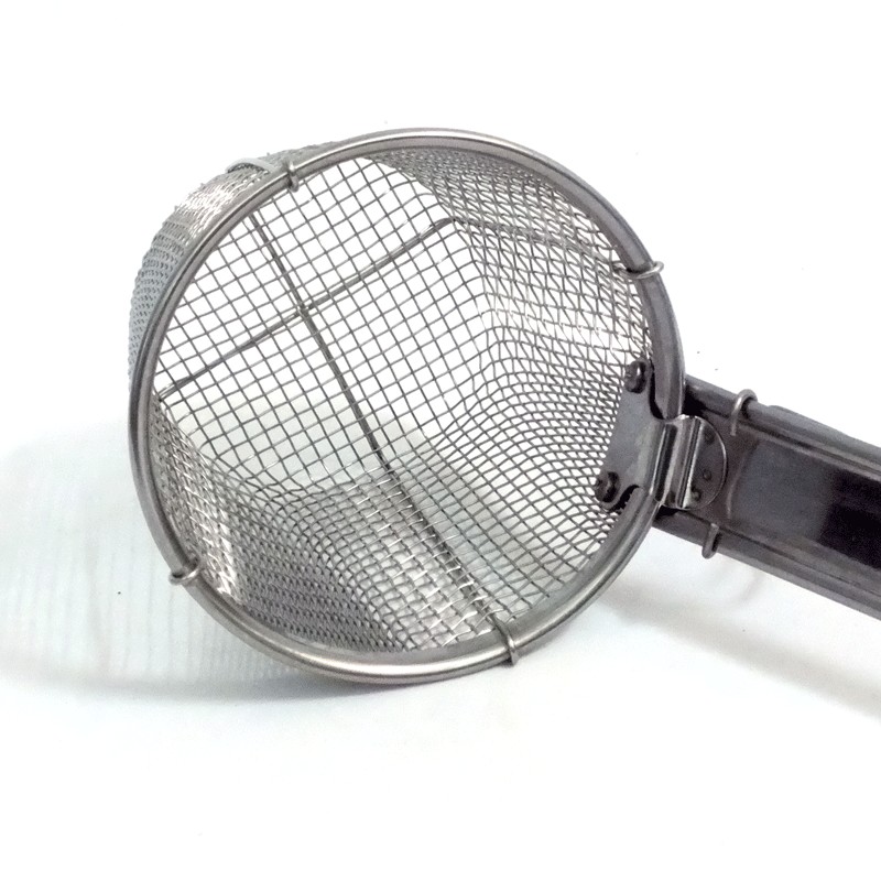 ตะกร้อลวกก๋วยเตี๋ยวด้ามสเตนเลส 11 ซม. ทวินเรย์ S2204