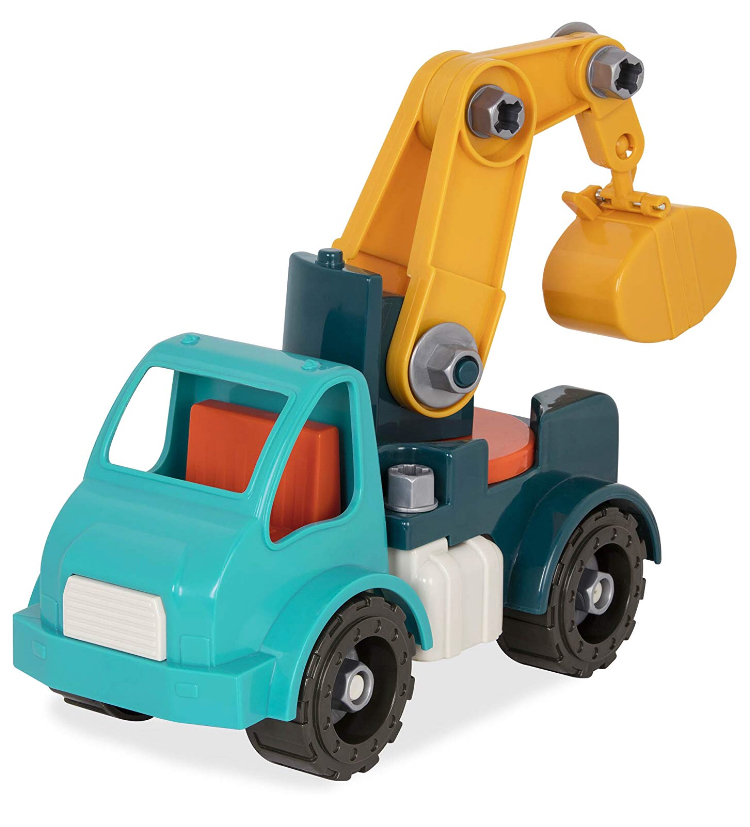 รถตัก Battat – Take-Apart Crane Truck