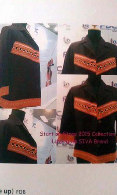 100% cotton fabric "Hemp" (ผ้าฮัม)