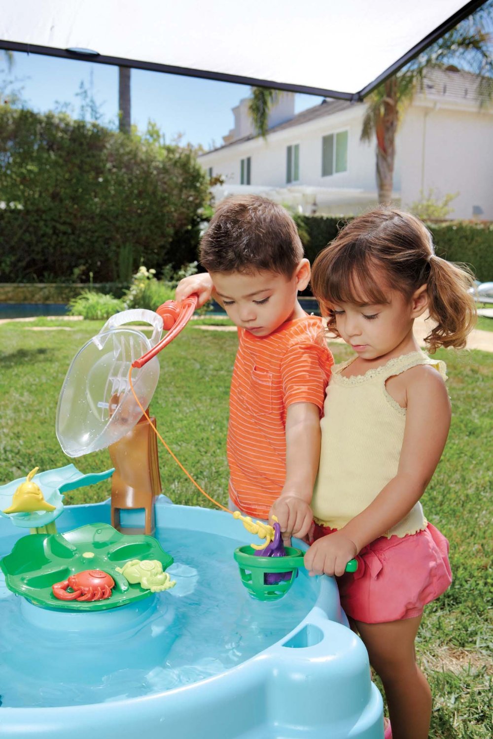 โต๊ะเล่นน้ำรุ่นใหม่ Little Tikes Fish 'n Splash Water Table