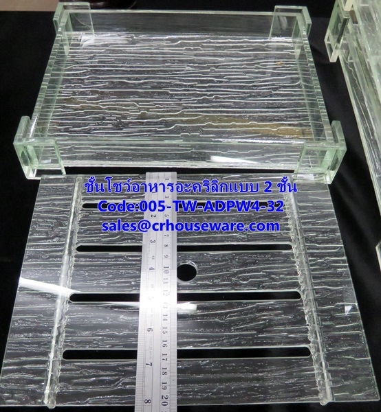 ชั้นโชว์อาหาร,food display ชั้นโชว์อาหาร2ชั้น 005-TW-ADPW4-32