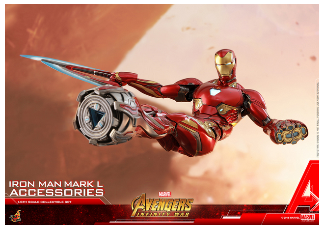 HOTTOYS - Accessory: Avengers: Infinity War - Iron Man Mark 50 Expansion Parts Set