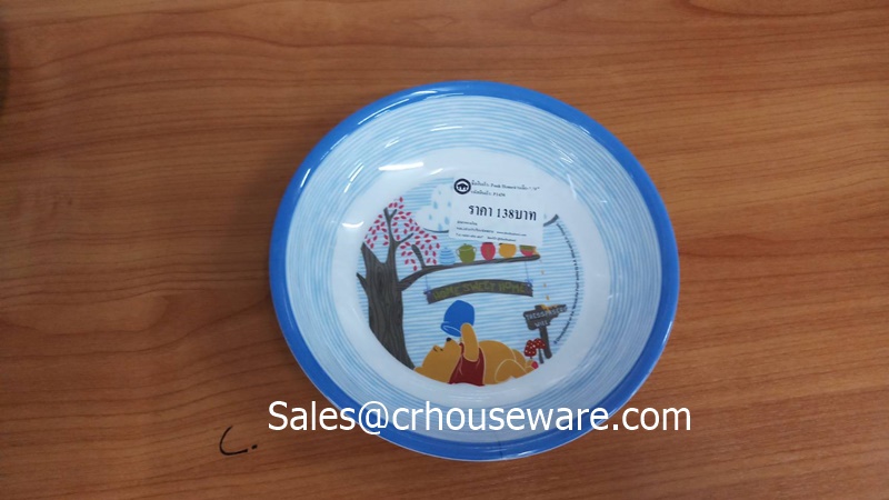 จานลึก7.75นิ้ว ลาย Pooh Home PH-P1438