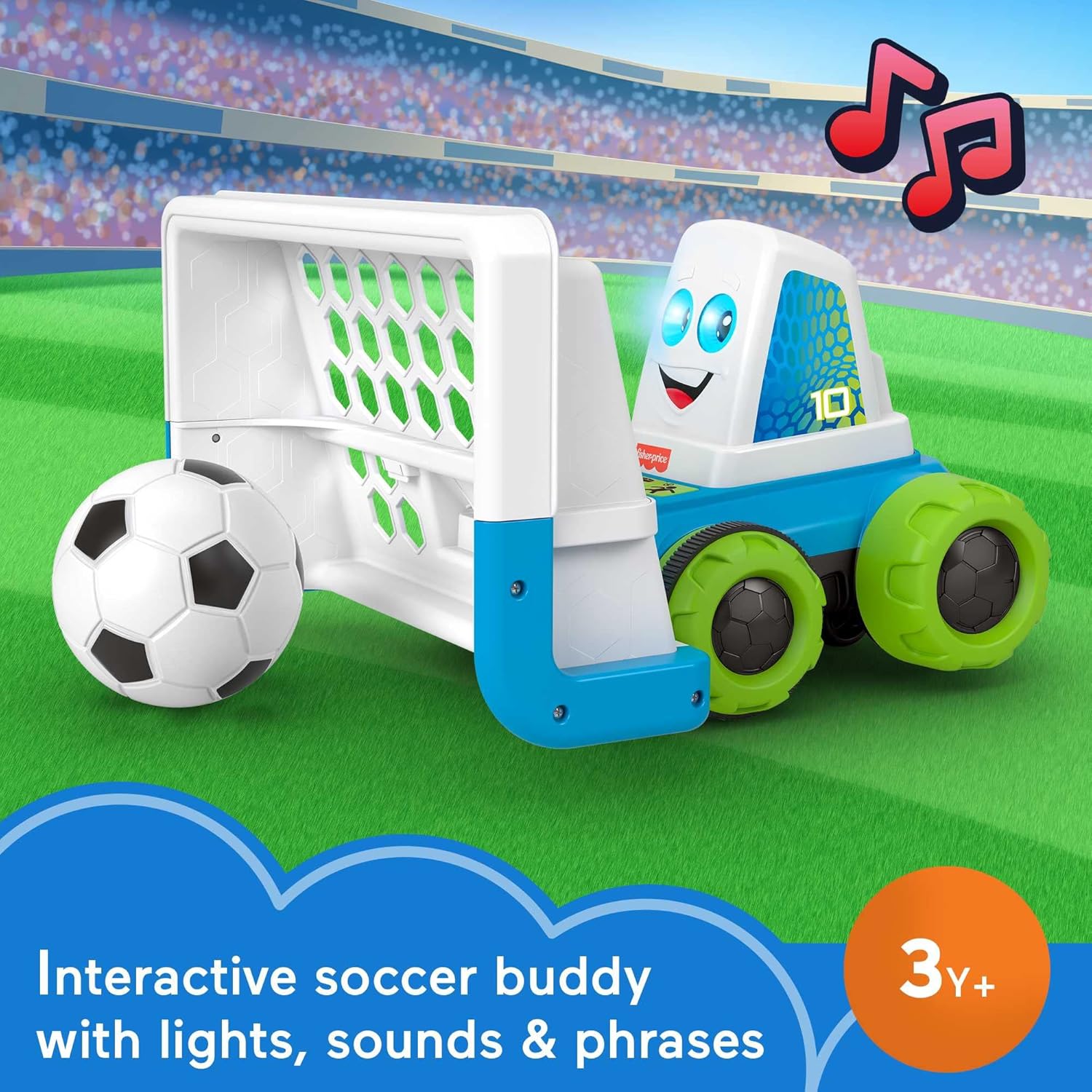 ประตูฟุตบอลเคลื่อนที่ได้ Fisher-Price Electronic Soccer Game
