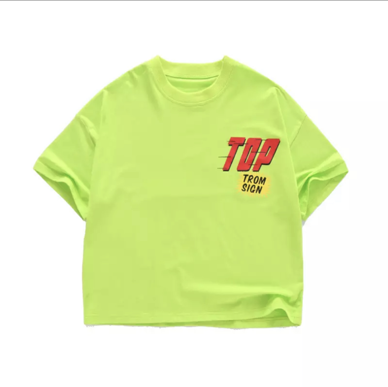 พร้อมส่ง ชุดเต้น ชุดแดนซ์ เสื้อน้ำเงิน กางเกงวอร์มขาว