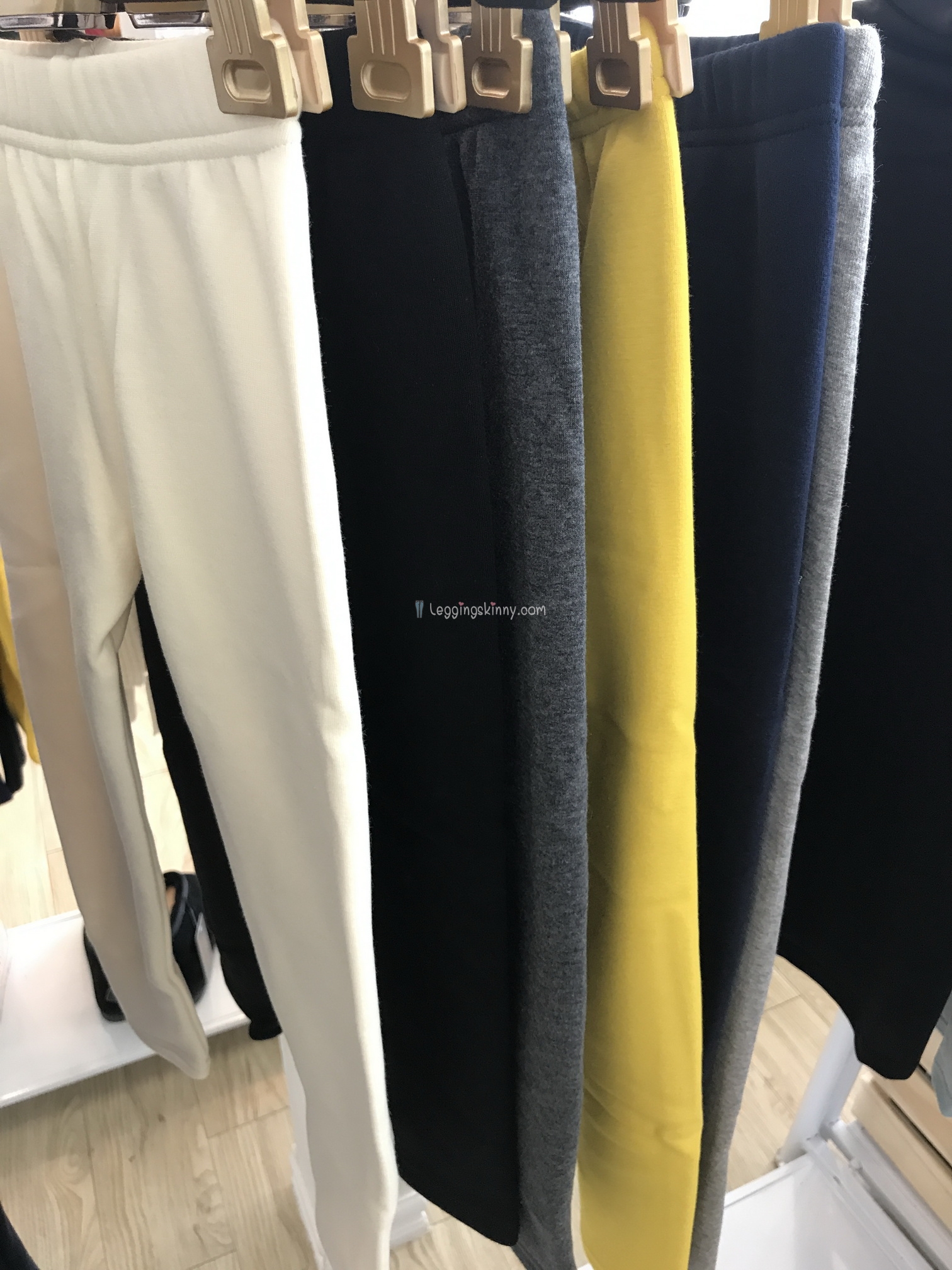 กางเกงผ้าฝ้ายบุขนกันหนาวเด็ก มีหลายสี