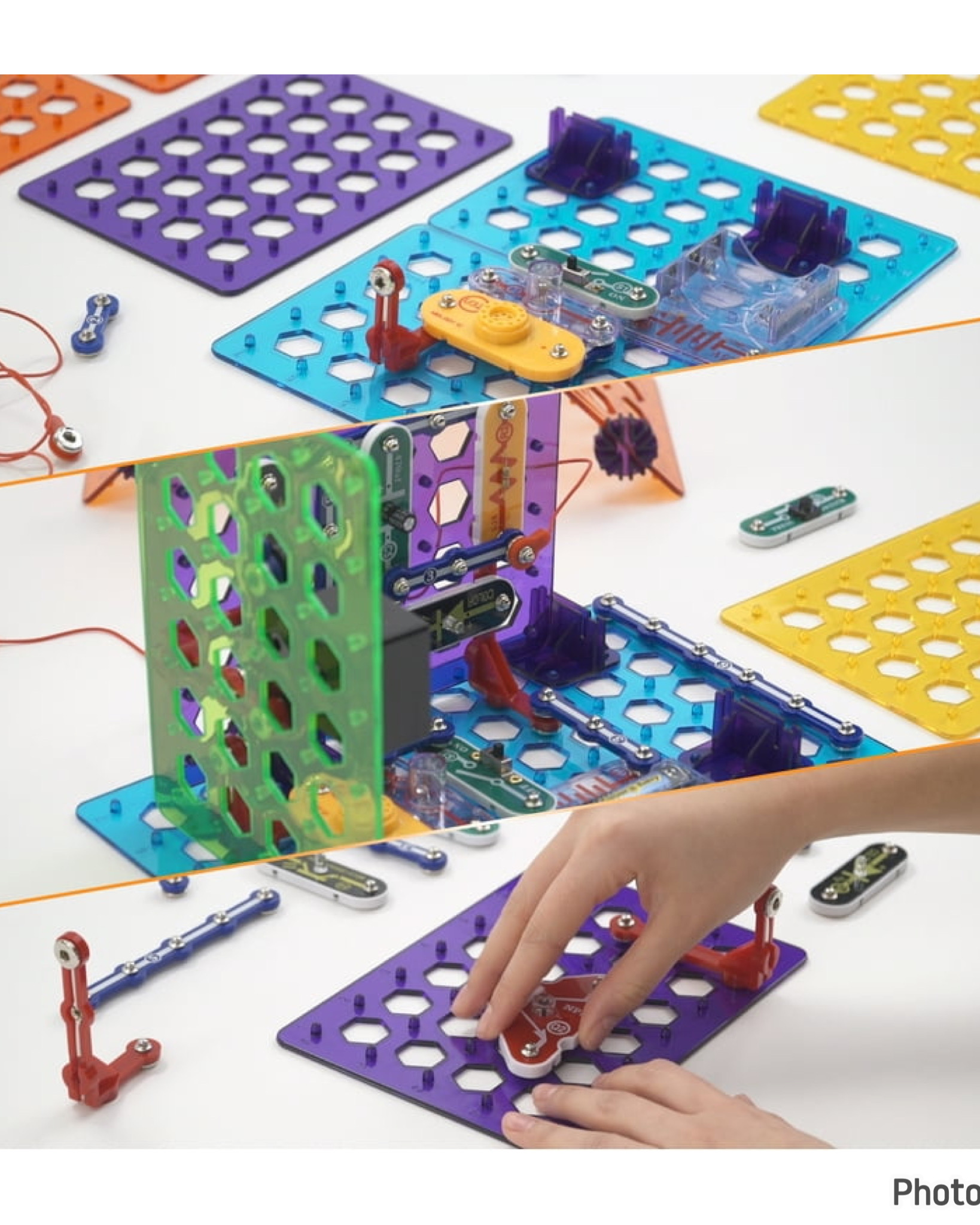 บ้านจำลองพร้อมระบบไฟฟ้า Snap Circuits My Home Plus