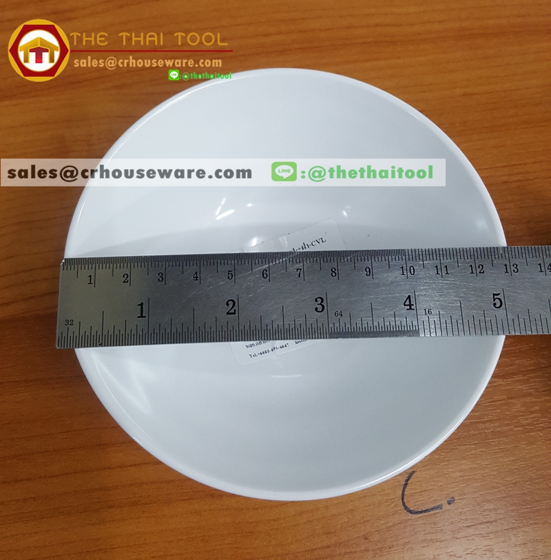 ชามข้าวมีฝาปิด 5 นิ้ว Rice bowl รหัส ML-W7+W8
