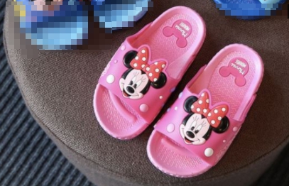 รองเท้าแตะมินนี่สีชมพู