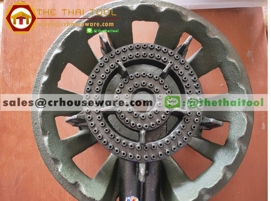 หัวเตา C30 แบบวาล์วโยก พร้อมกระทะ 091-C30