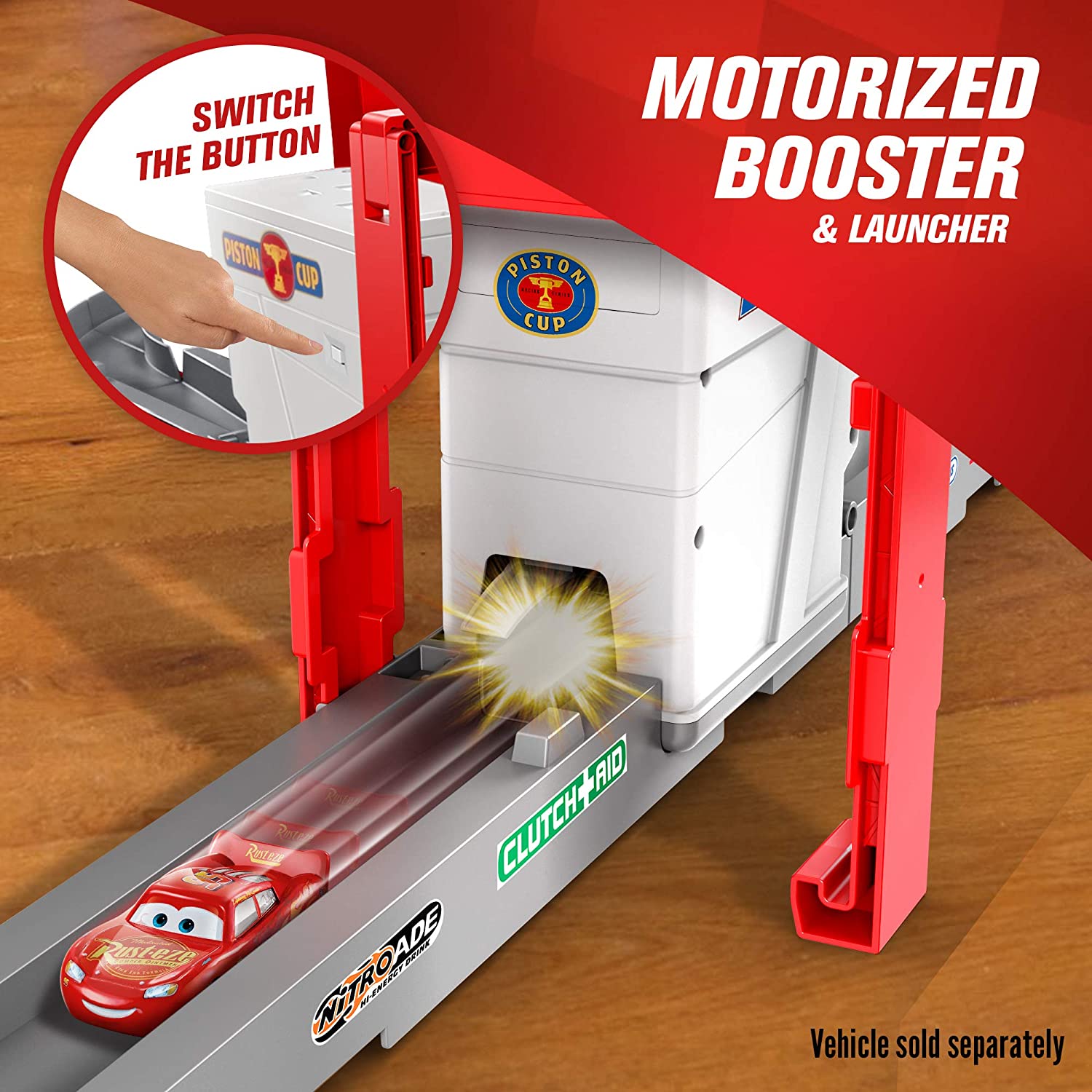 รถขนาดใหญ่ 2 in 1 Disney Pixar Cars Super Track Mack Playset