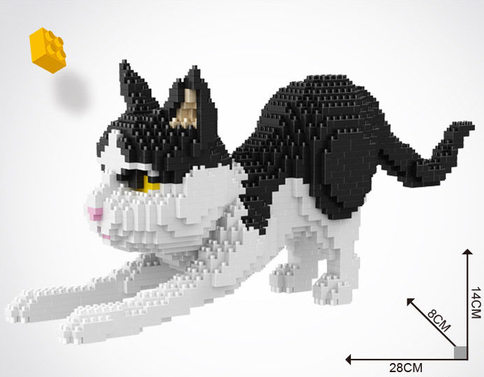 เลโก้นาโน Cat(แมวบิดขี้เกียจ) Size Jumbo