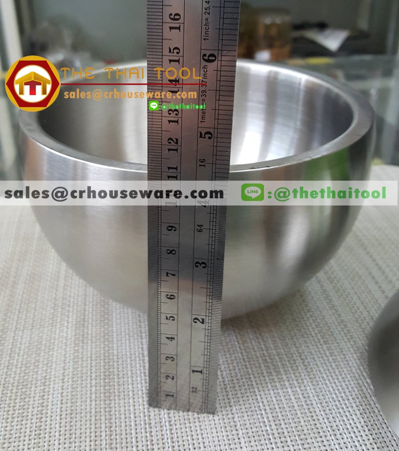 ถังน้ำแข็งสแตนเลส 2 ชั้น สีด้าน ความจุ 1.2 ลิตร (Double walls ice bucket s/s matt finished) 013-JDW-B1200