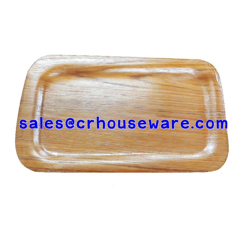 ถาดเสริฟไม้ 7x11 นิ้ว 006-WT-711