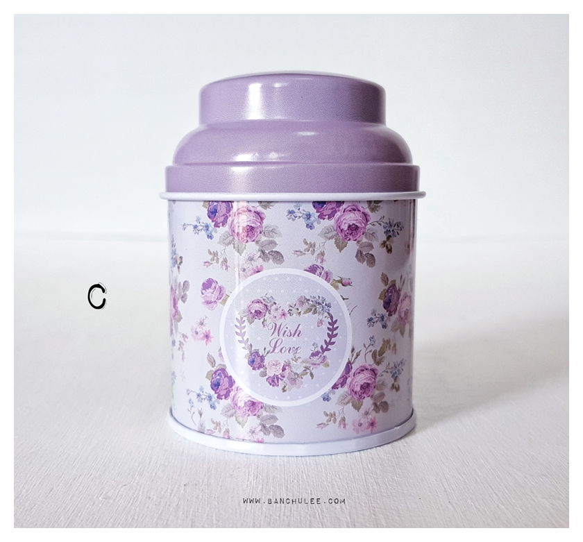 Mini Tea Tin Can กระป๋องชา งานสังกะสี ขนาดเล็ก