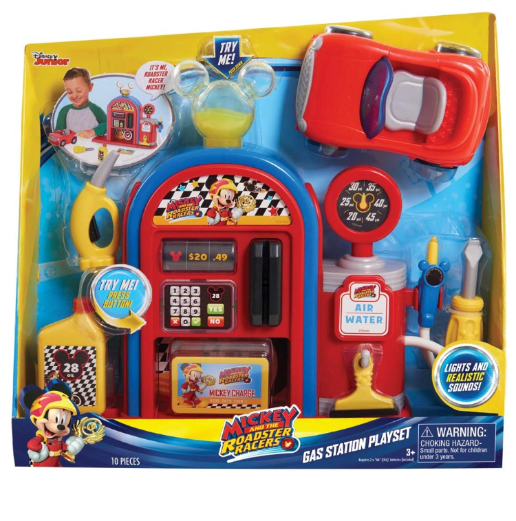 ชุดปั๊มน้ำมัน Mickey and the Roadster Racers Gas Station Playset