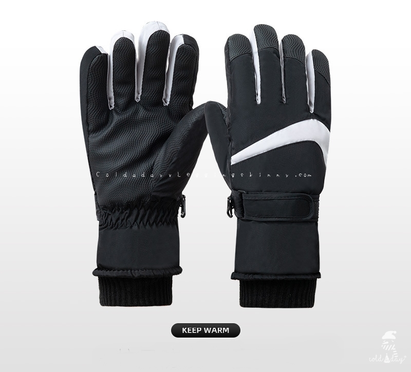 ถุงมือกันหิมะ ถุงมือสกี กันหิมะทัชสกรีน ชาย/หญิง มี 3 สี