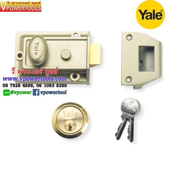 YALE P77 กุญแจประตูตึก (B-77-ENB-PB-60)