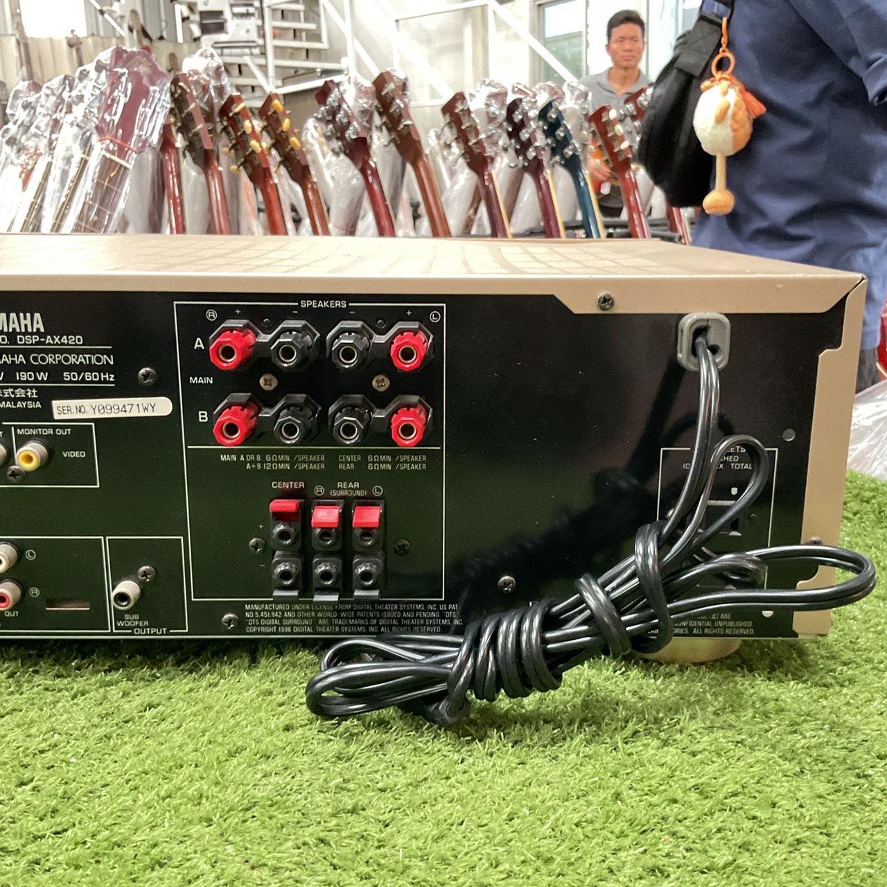 เครื่องขยายเสียง YAMAHA : DSP-AX420