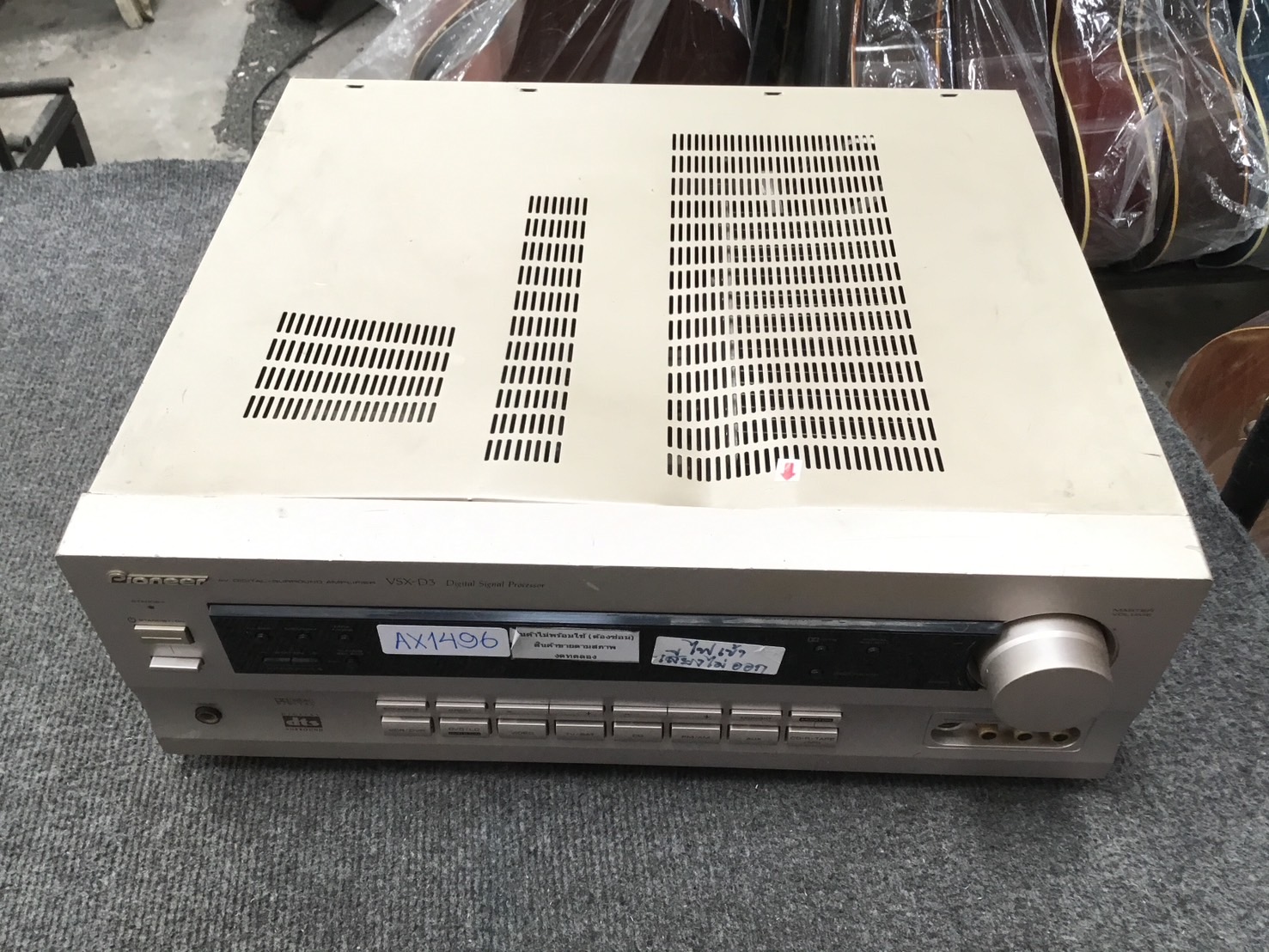 เครื่องขยายเสียง PIONEER VSX-D3 สินค้าไม่พร้อมใช้งาน(ต้องซ่อม)