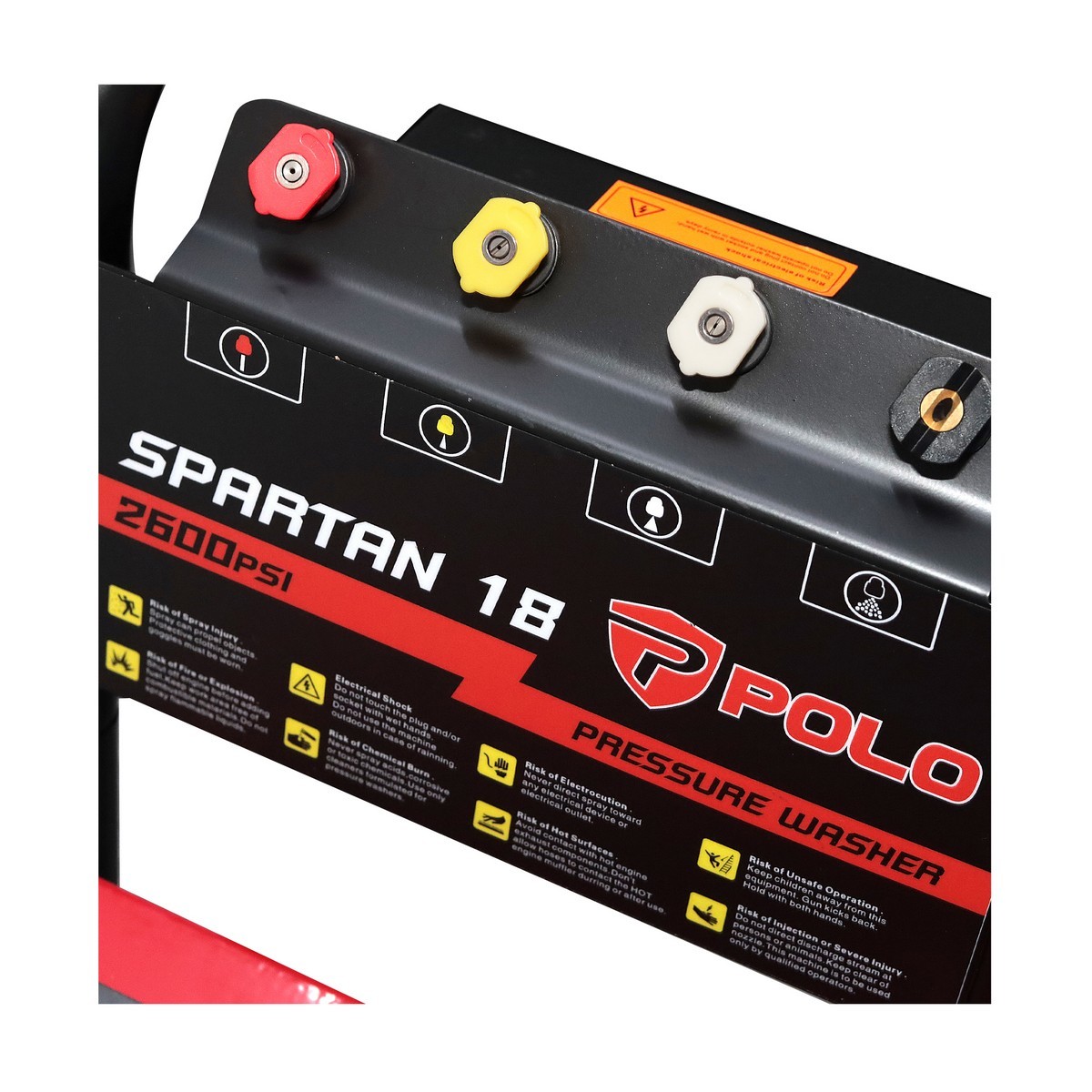 POLO SPARTAN18 เครื่องฉีดน้ำแรงดันสูง แรงดัน 182 บาร์ 3700 วัตต์