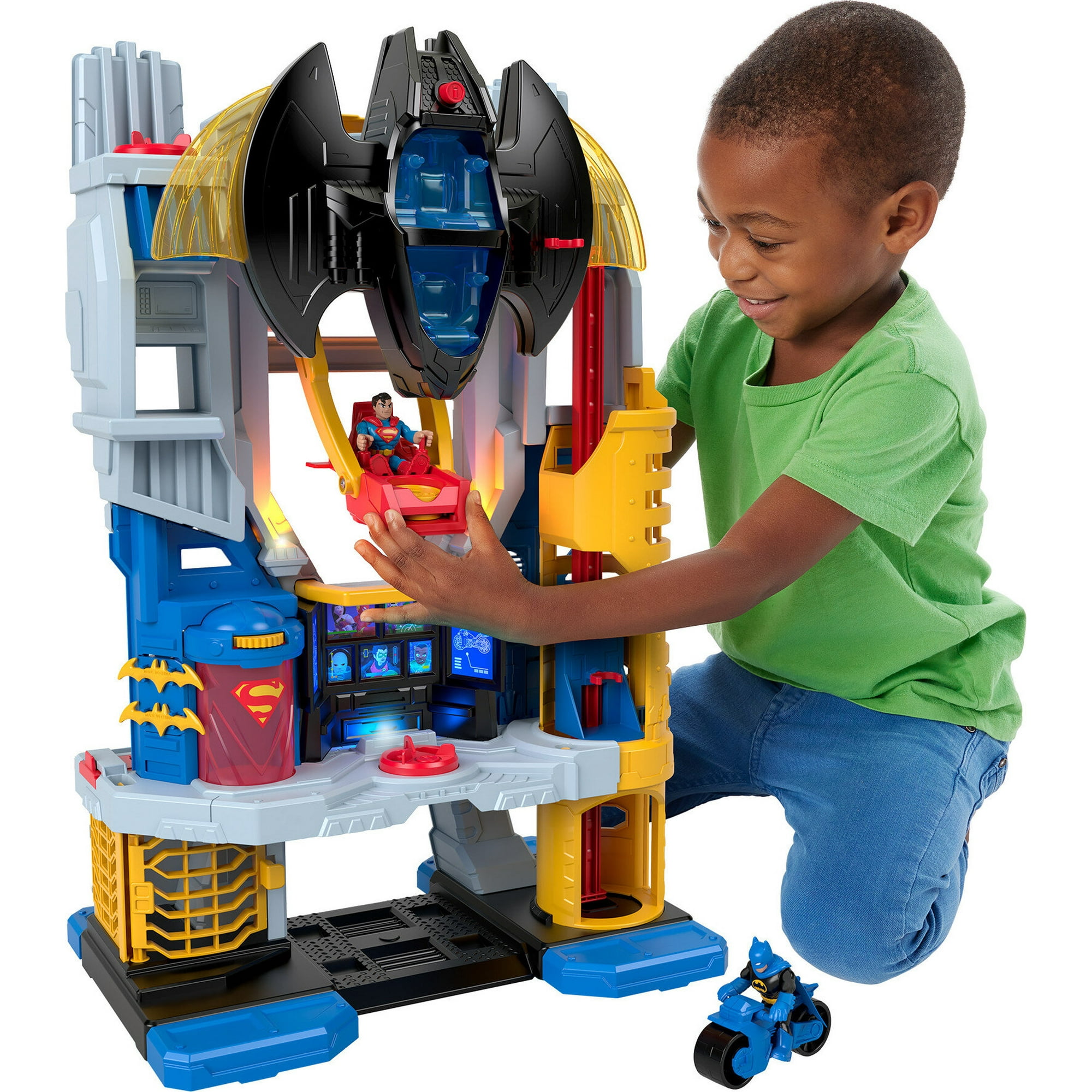Imaginext DC Super Friends Ultimate Headquarters Playset with Batman Figure