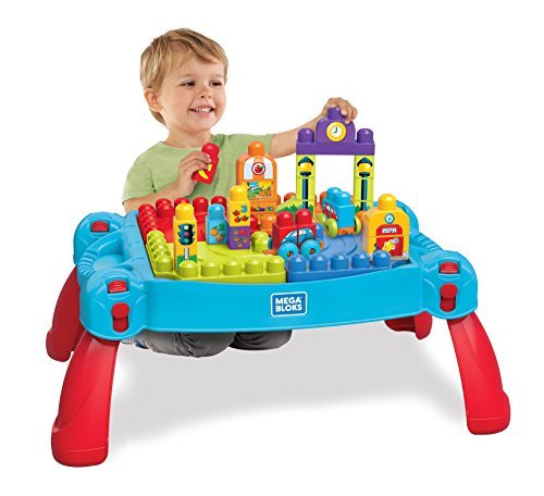 โต๊ะ Mega Bloks Build 'n Learn Table Building Set