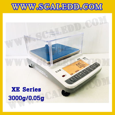 เครื่องชั่งดิจิตอลทศนิยม2ตำแหน่ง รุ่น XE 3000g x 0.05g เครื่องชั่ง3000g เครื่องชั่งน้ำหนัก13000g เครื่องชั่งละเอียดสูง3000g กิโลดิจิตอล3000g ตาชั่ง3000g เครื่องชั่ง3000g ยี่ห้อ CAS รุ่น XE