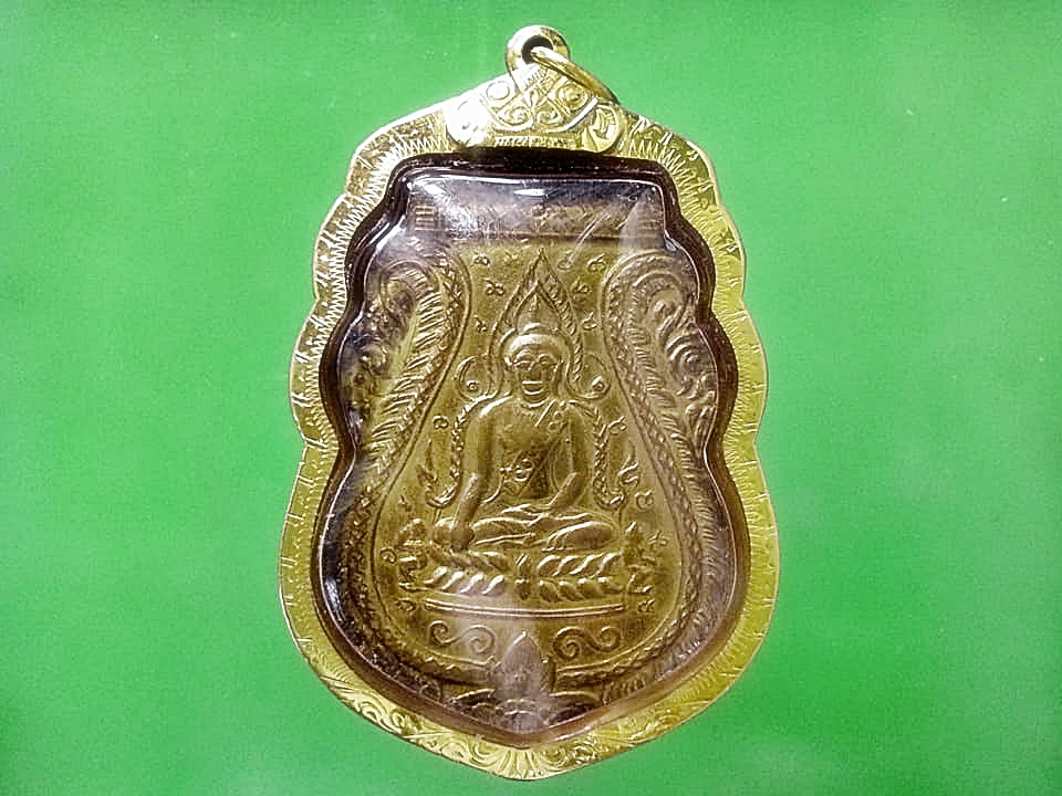 เหรียญ พระพุทธชินราช เลี่ยมทอง