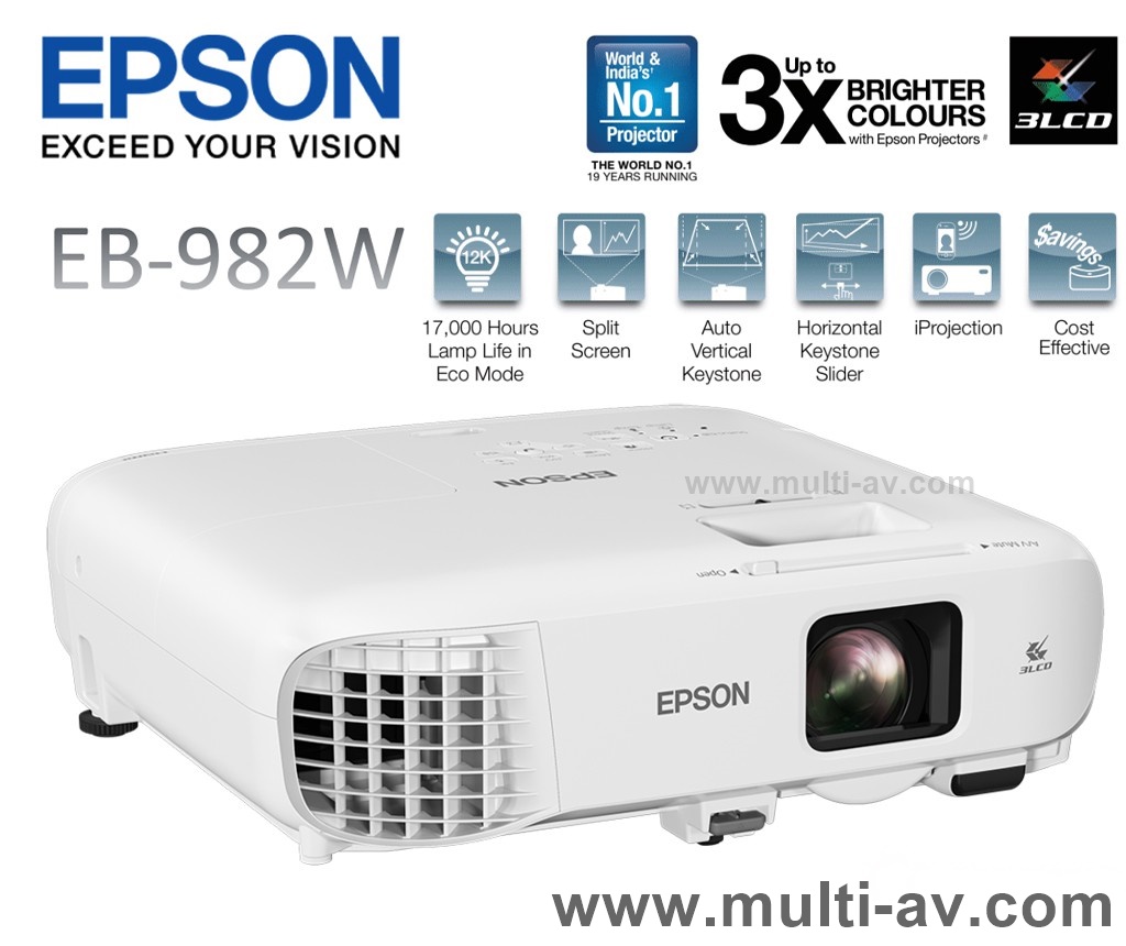 EPSON EB-982W (4200 lm / WXGA)
