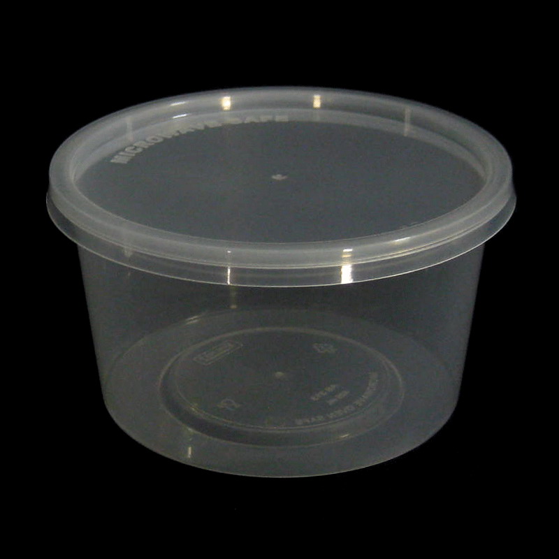 กล่อง TAKE AWAY กลม 1535 ( กลมเตี้ย ) / AS-313 ( 50 ใบ )