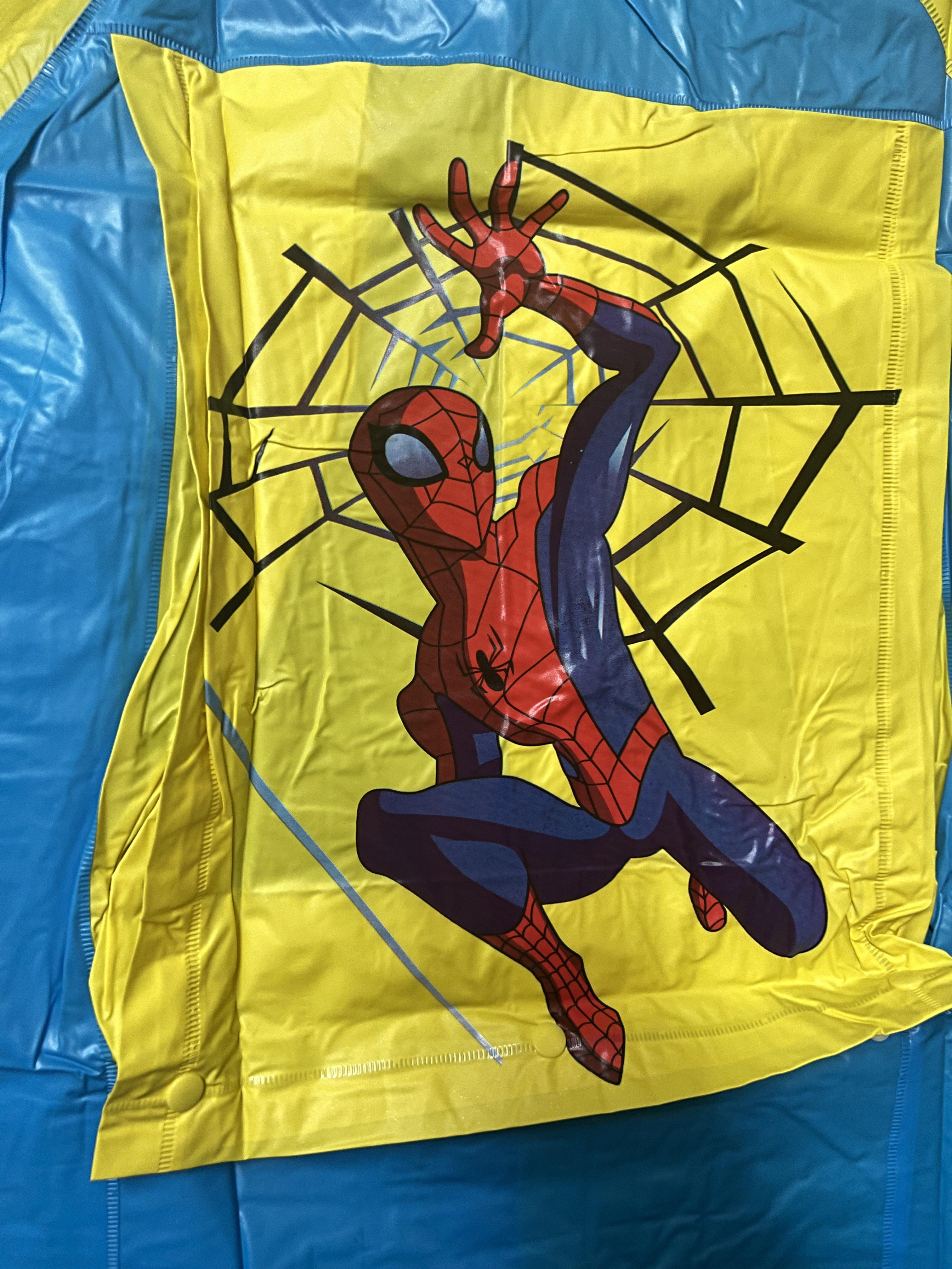 เสื้อกันฝน ชุดกันฝน เด็ก ลายสไปเดอร์แมน