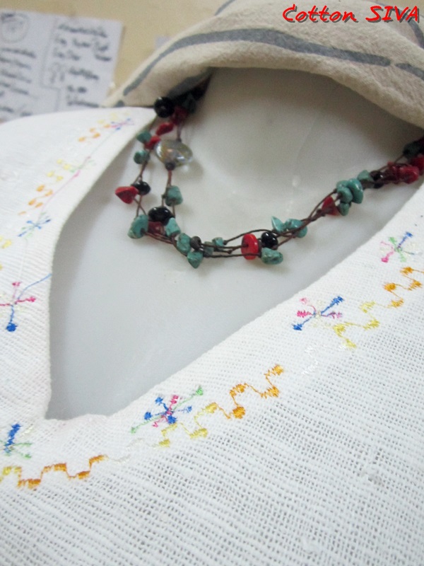 SIRIVAREE,SIVA Thai Cotton 100%, Polo shirt and hand embroidery By Cotton SIRIVAREE Top Thai Brand White, black ,blue ,the sugar L,XL