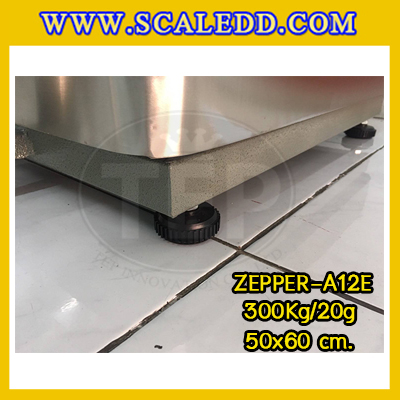 เครื่องชั่งน้ำหนักดิจิตอล พิกัด300kg ความละเอียด20g รุ่น A12 แท่นชั่งขนาด50x60cm