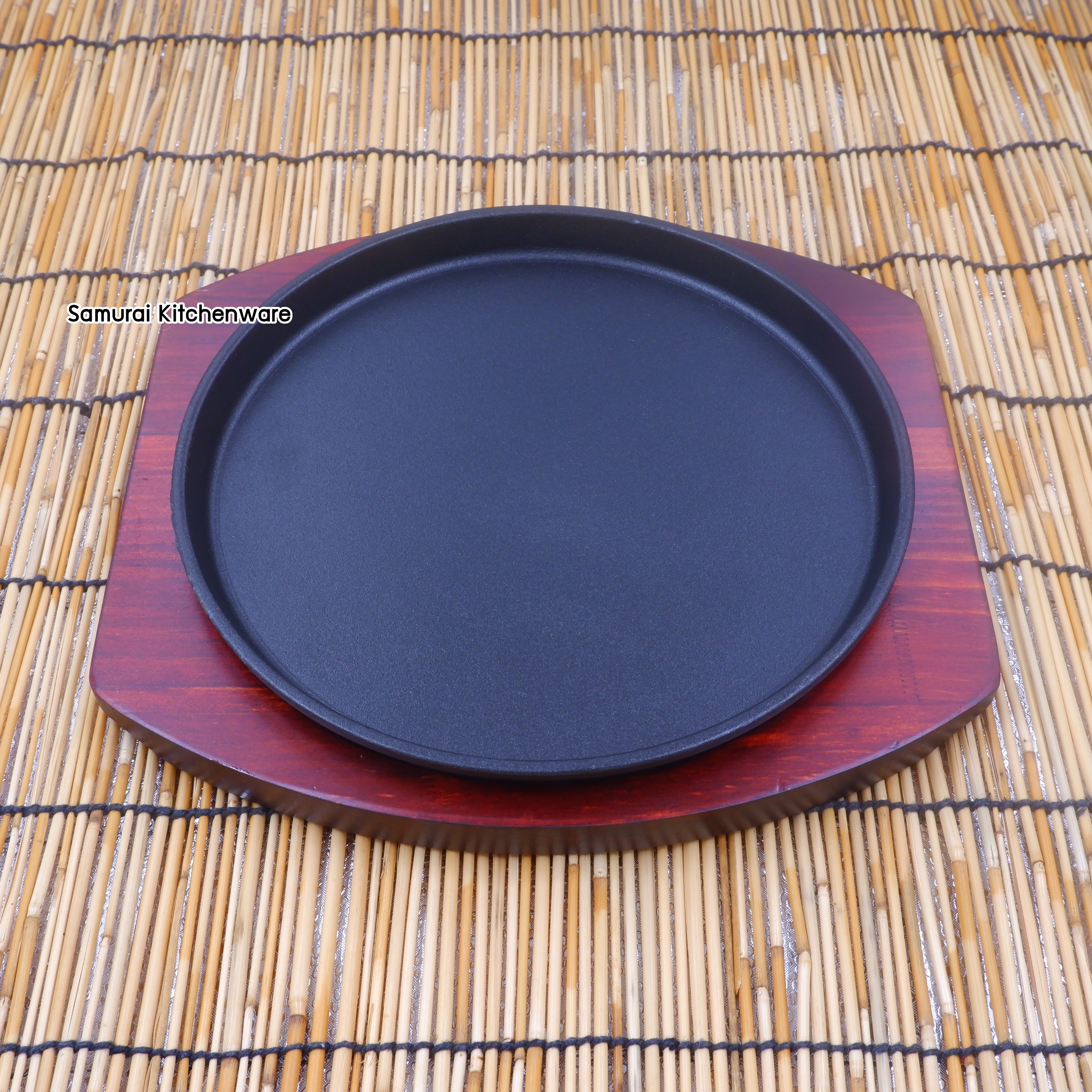 กระทะร้อน จานร้อน วงกลม Red (24 cm)