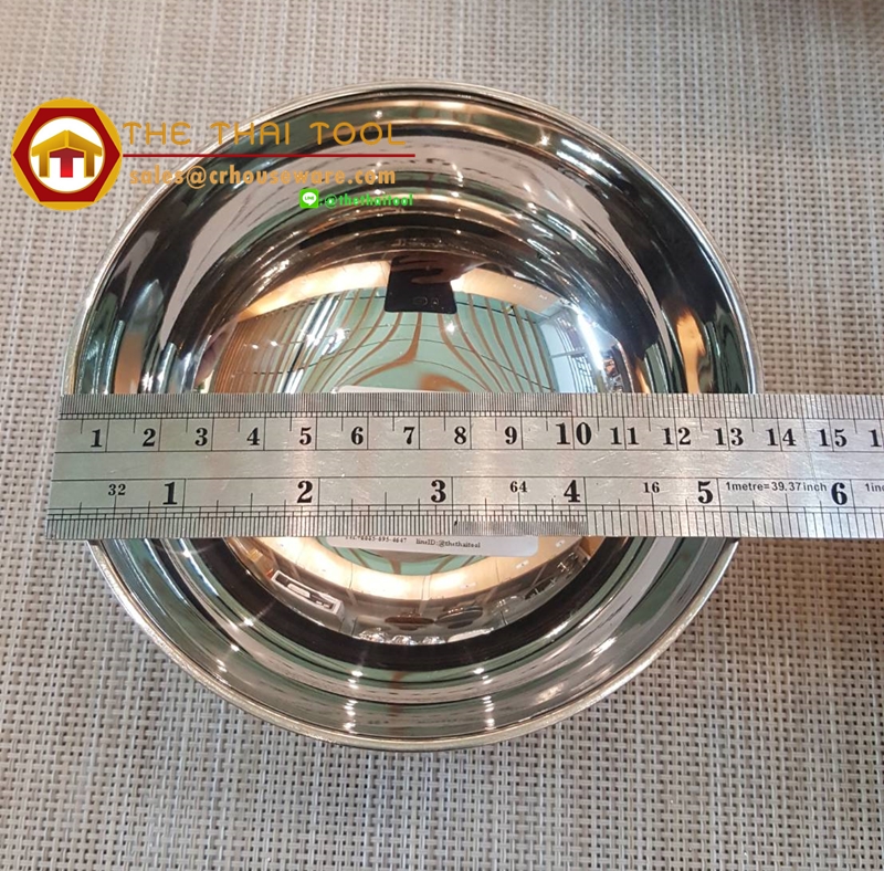 ชามสแตนเลส 2 ชั้น 14 ซม. 008-MP302, ชามเกาหลีสเตนเลส 2 ชั้น