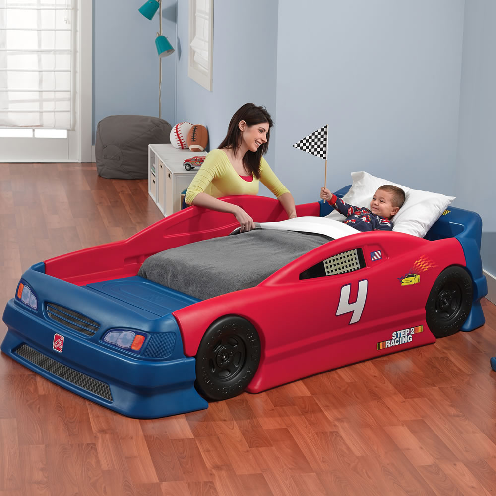 เตียงนอนรถแข่ง Stock Car Convertible Bed