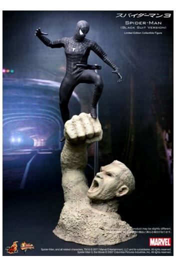 Hot Toys SPIDER-MAN 3 - Black Suit Ver