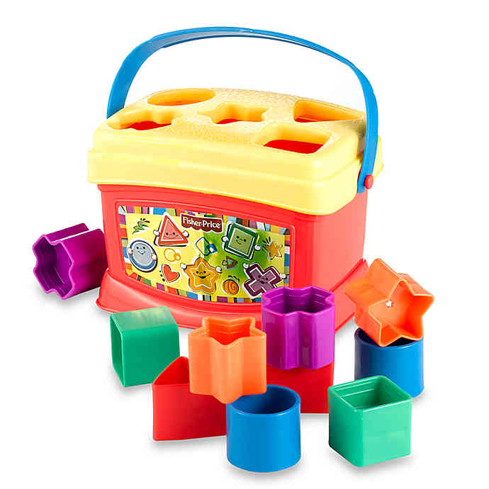 บล๊อคหยอดรูปทรง Fisher Price Baby s First Blocks