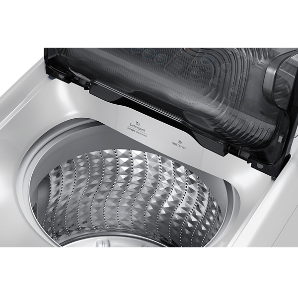 Samsung เครื่องซักผ้าอัตโนมัติฝาบน 8.5 กิโลกรัมรุ่น WA85J5711SG