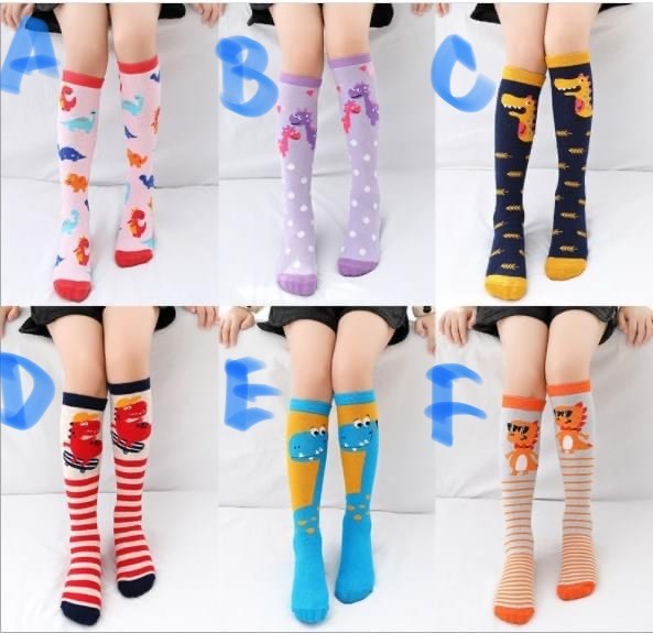 รองเท้าแบบยาว ลายไดโนเสาร์