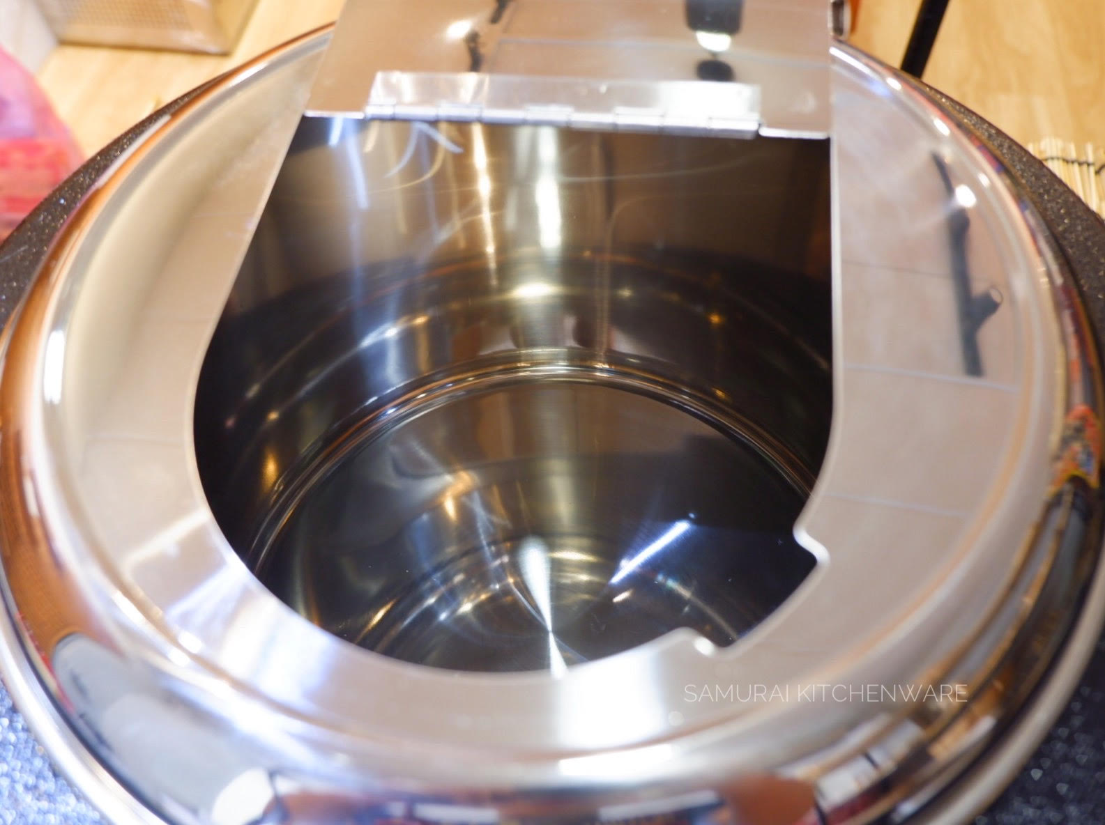 หม้ออุ่นซุป ไฟฟ้า สีดำ 13 ลิตร