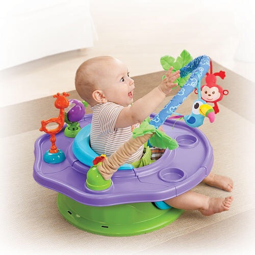 เก้าอี้หัดนั่ง Summer Infant 3-Stage SuperSeat Deluxe, Giggles Island