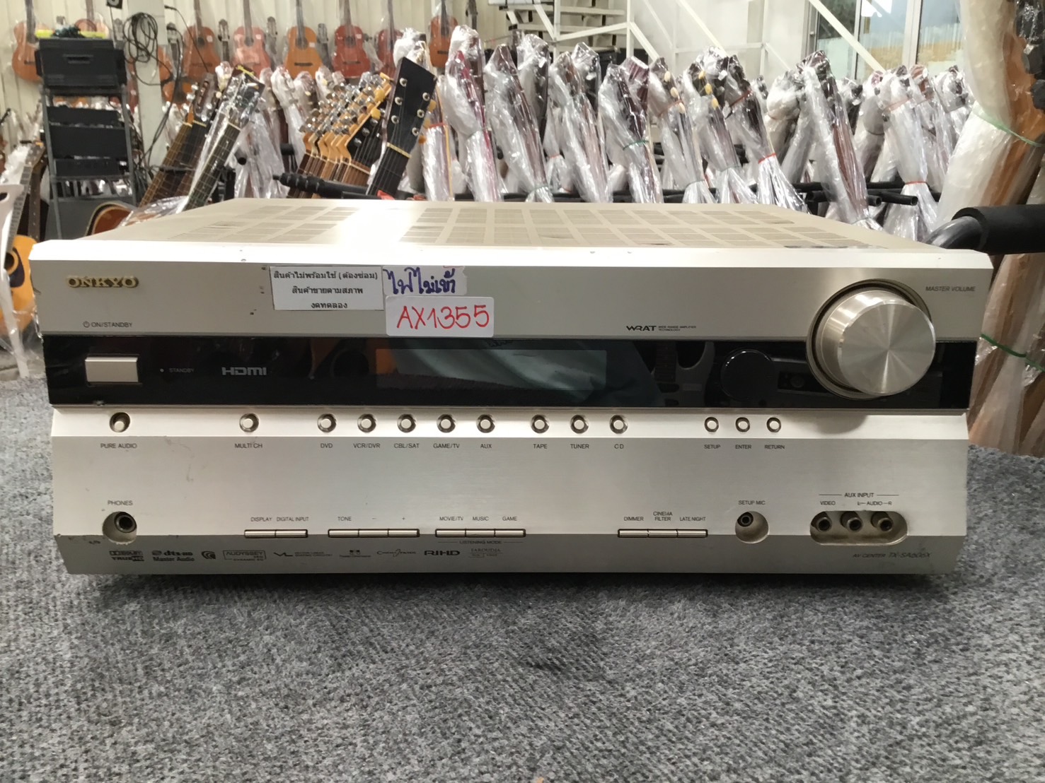 เครื่องขยายเสียง ONKYO : TX-SA606X สินค้าไม่พร้อมใช้งาน(ต้องซ่อม)