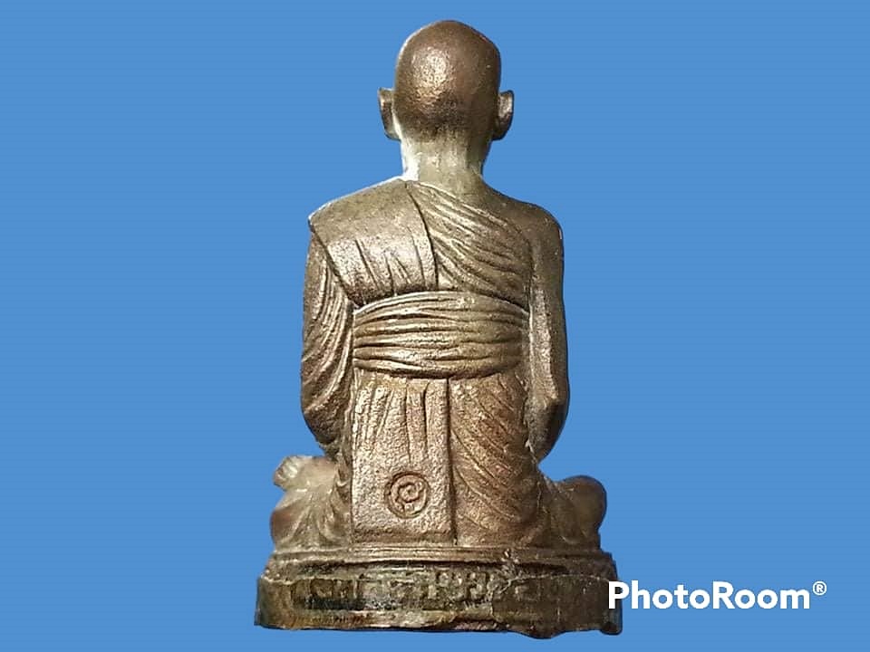 รูปหล่อ สมเด็จโต วัดระฆัง เนื้อนวโลหะ รุ่นมงคลเกษม 60 พรรษา สร้างปี พ.ศ.2536