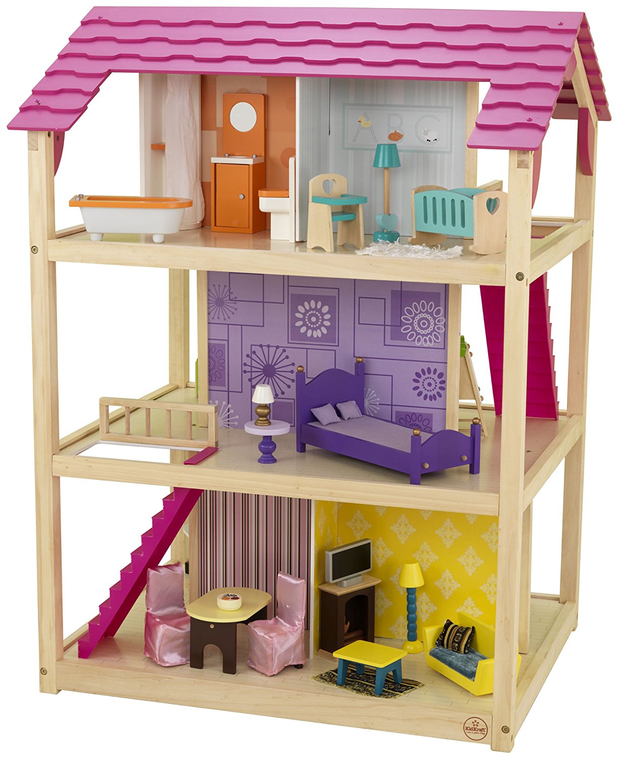 บ้านตุ๊กตาขนาดใหญ่ Kidkraft So Chic Dollhouse