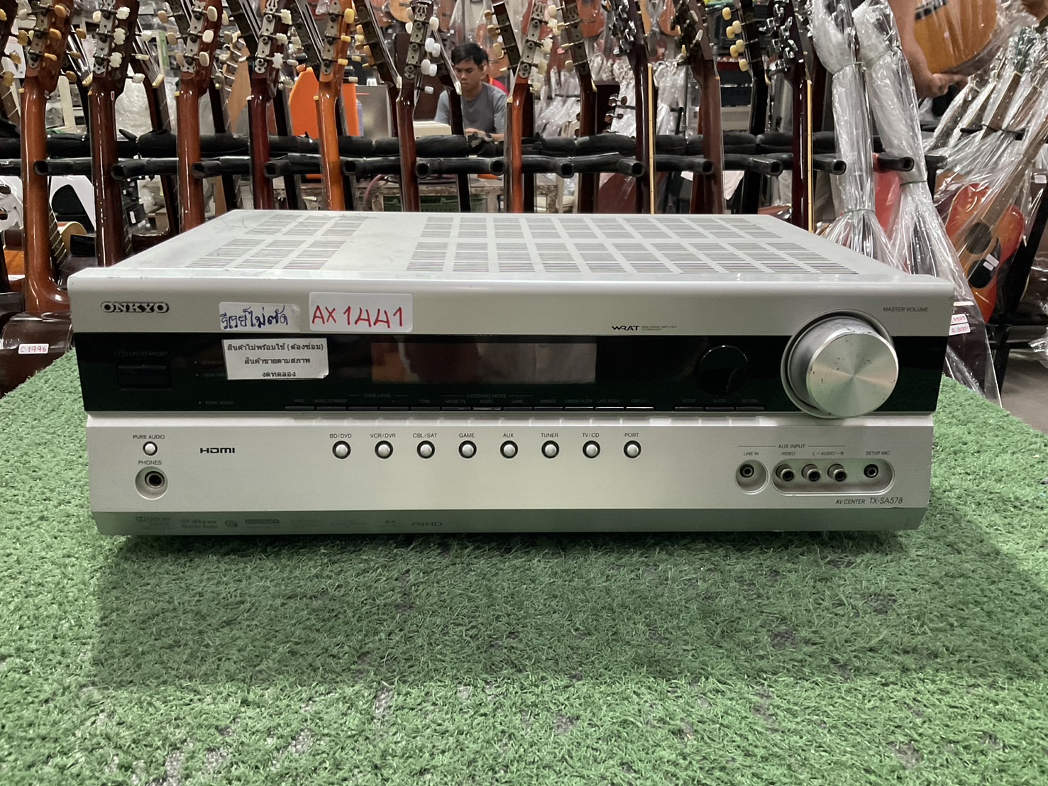 เครื่องขยายเสียง ONKYO : TX-SA578 สินค้าไม่พร้อมใช้งาน(ต้องซ่อม)
