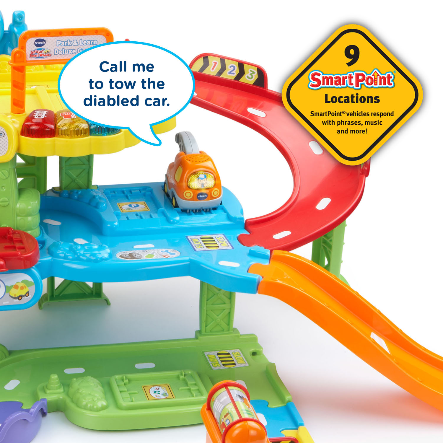 VTech Go! Go! Smart Wheels Park and Learn Deluxe Garage