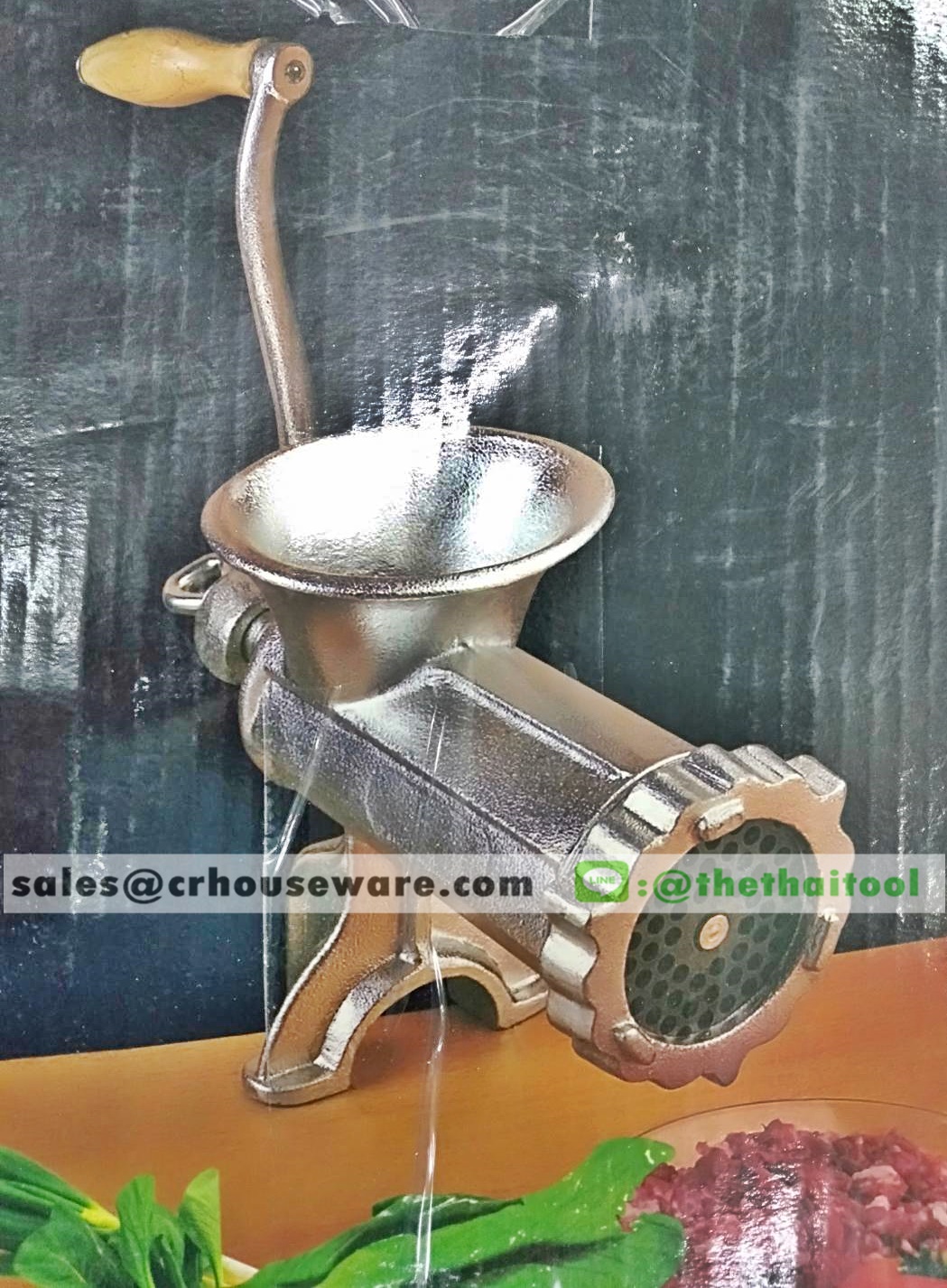 เครื่องบดหมู,บดพริก KL-1050,Meat_grinders,บดหมูบดพริกใช้มือใช้บ้าน